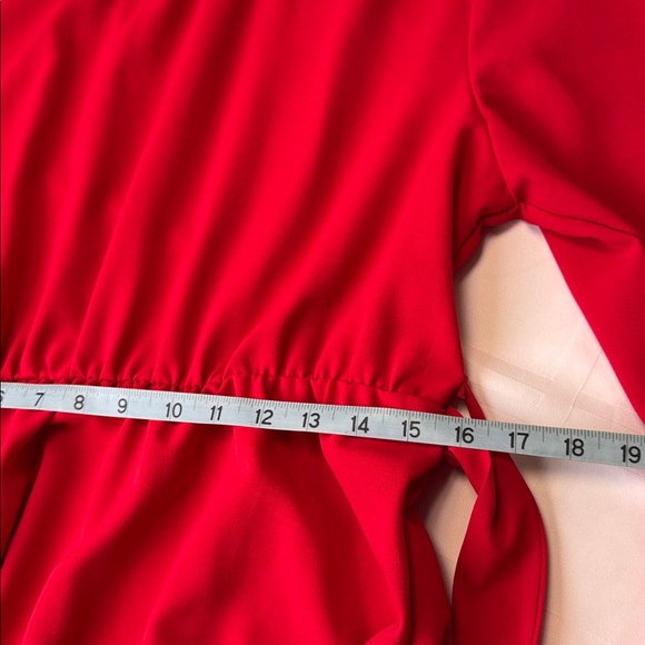 A-Line Red Dress Size XL - Picture 8 of 9